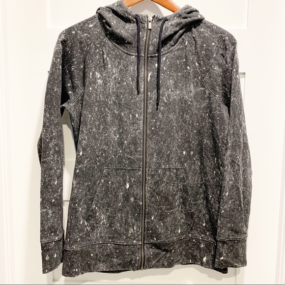 LUCY paint splatter hoodie